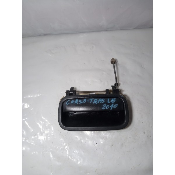 Maçaneta Externa Porta Traseira Esquerda Gm Corsa 2010 Dianteira