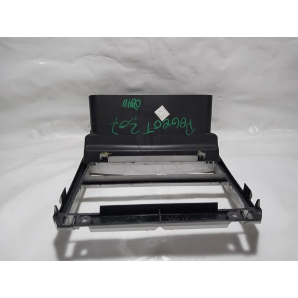 Moldura Central Painel Difusor Botão Alerta Peugeot 307 2010