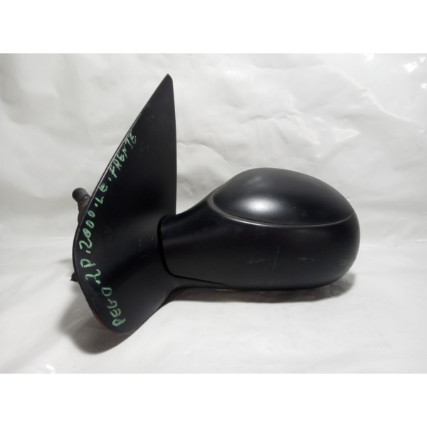Retrovisor Manual Esquerdo Peugeot 206 2006