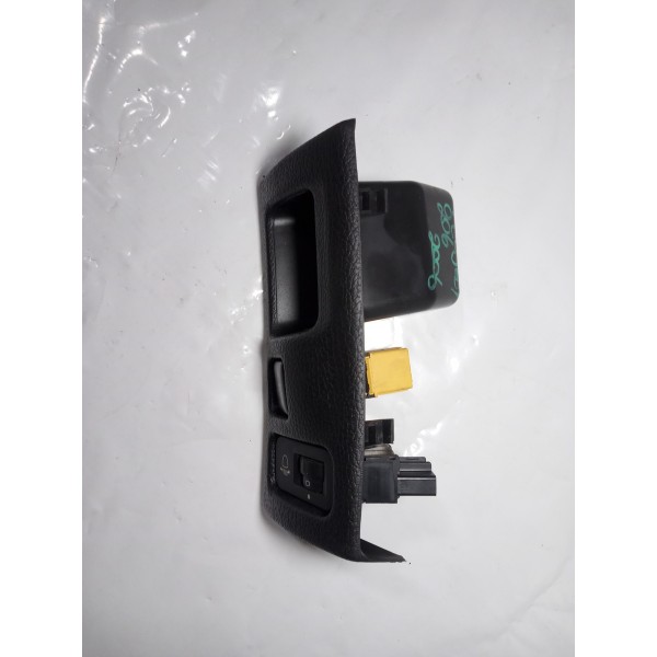 Moldura Botão Regulagem Luz E Trava Vidros Peugeot 206 2006