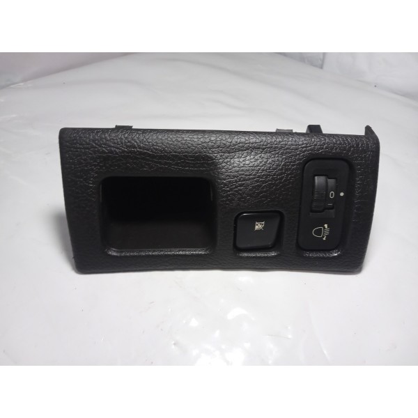 Moldura Botão Regulagem Luz E Trava Vidros Peugeot 206 2006