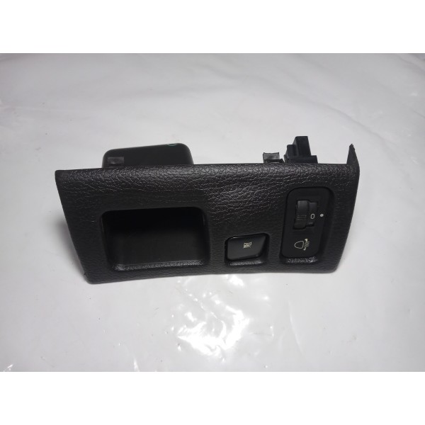 Moldura Botão Regulagem Luz E Trava Vidros Peugeot 206 2006