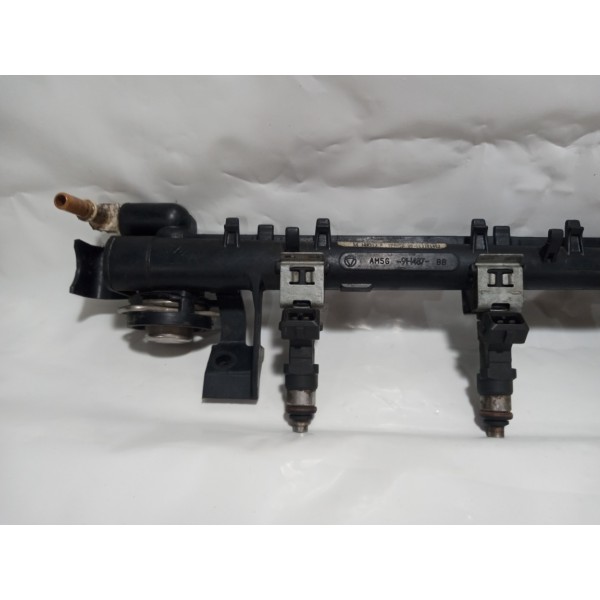 Flauta Com Bicos Injeção Ford New Fiesta 1.6 2010