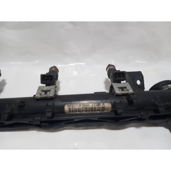 Flauta Com Bicos Injeção Ford New Fiesta 1.6 2010