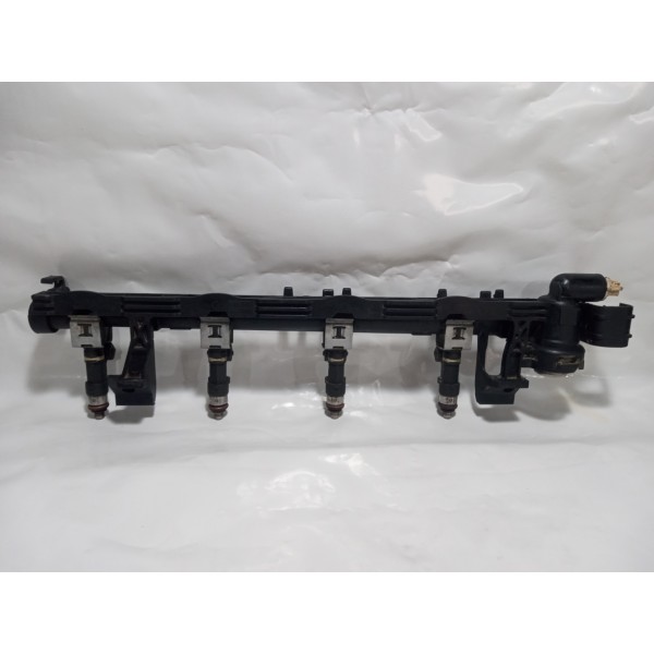 Flauta Com Bicos Injeção Ford New Fiesta 1.6 2010