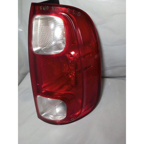 Lanterna Traseira Lado Direito Fiat Uno Vivace 2013 Esquerdo Vermelho