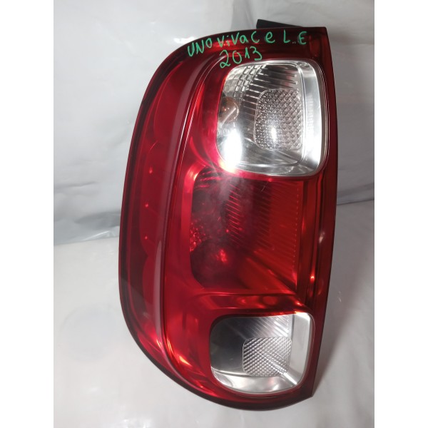 Lanterna Traseira Lado Esquerdo Fiat Uno Vivace 2013 Esquerdo Vermelho