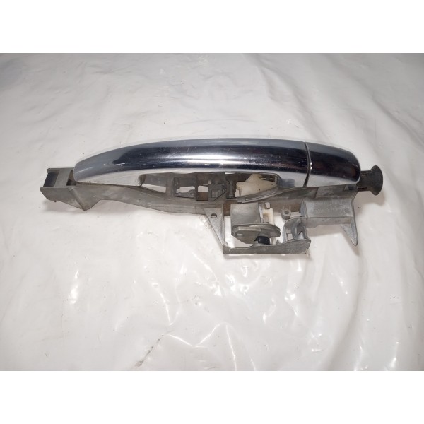 Maçaneta Externa Traseira Direita C3 2012 Prata Traseira