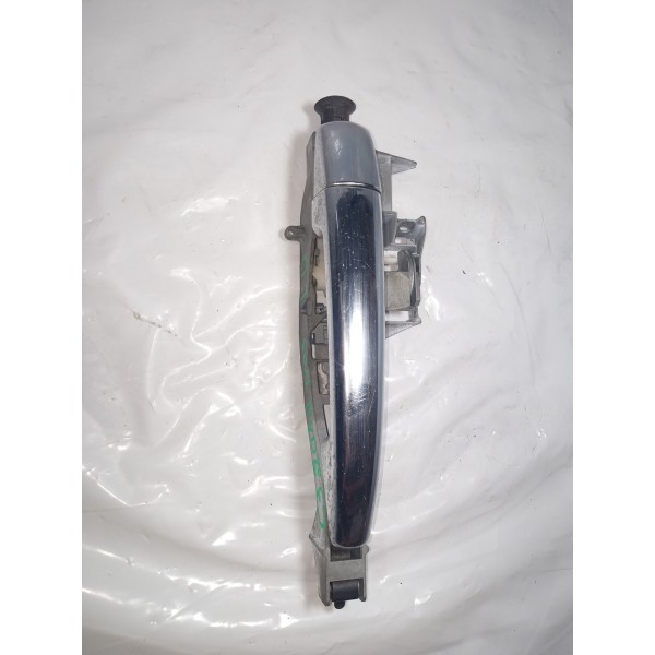 Maçaneta Externa Traseira Direita C3 2012 Prata Traseira