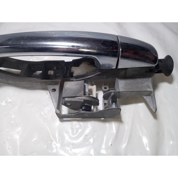 Maçaneta Externa Traseira Direita C3 2012 Prata Traseira