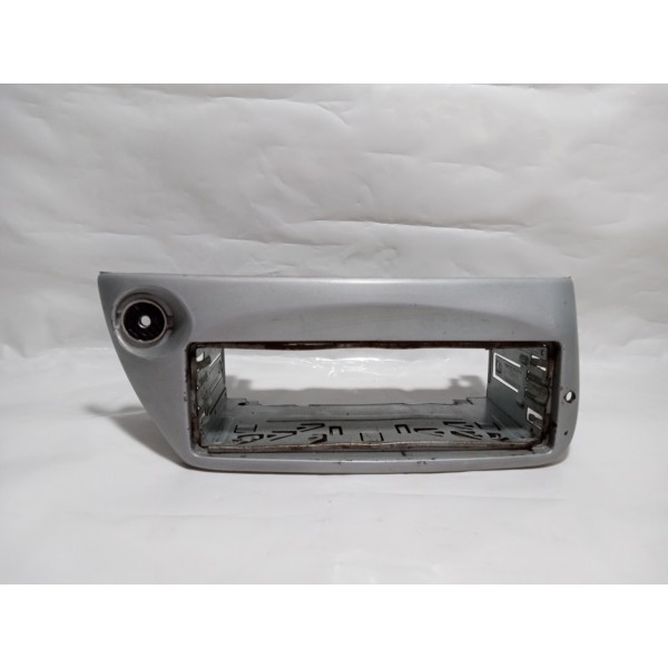 Moldura Rádio Painel Ford Ka 2004 Cinza