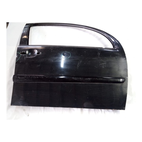 Porta Dianteira Direita Citroen C3 2004 Dianteira Direita Preto