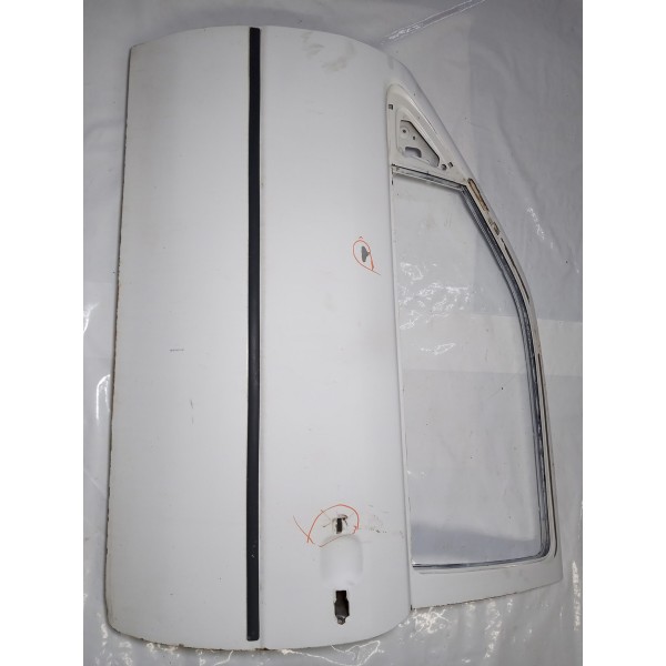 Porta Lado Esquerdo Vw Gol Bola 97 2p Dianteira Esquerda Branco
