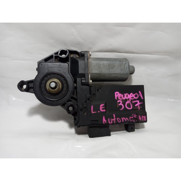 Motor Máquina Vidro Dianteiro Esquerdo Peugeot 307 2005
