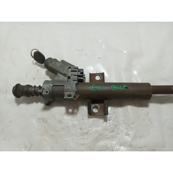 Coluna Direção Cilindro Ignição Vw Gol Bola 98 Usado