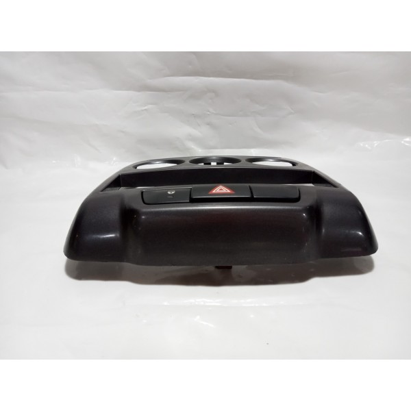 Moldura Painel Central Botão Alerta Citroen C3 2013