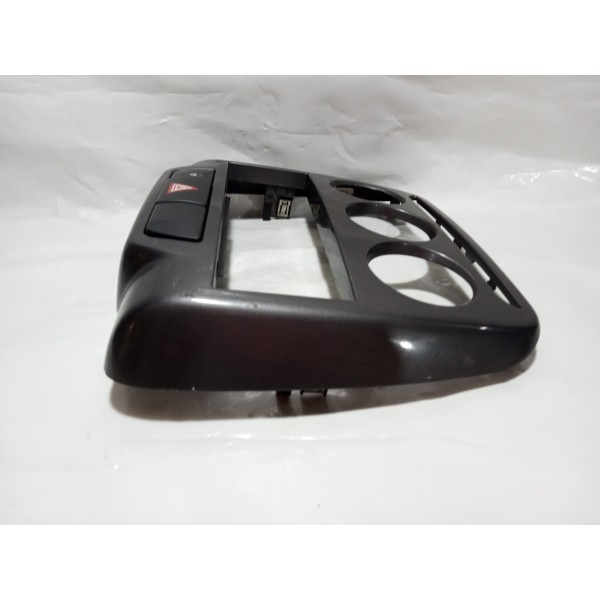 Moldura Painel Central Botão Alerta Citroen C3 2013