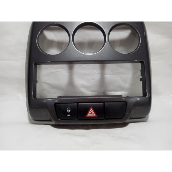 Moldura Painel Central Botão Alerta Citroen C3 2013