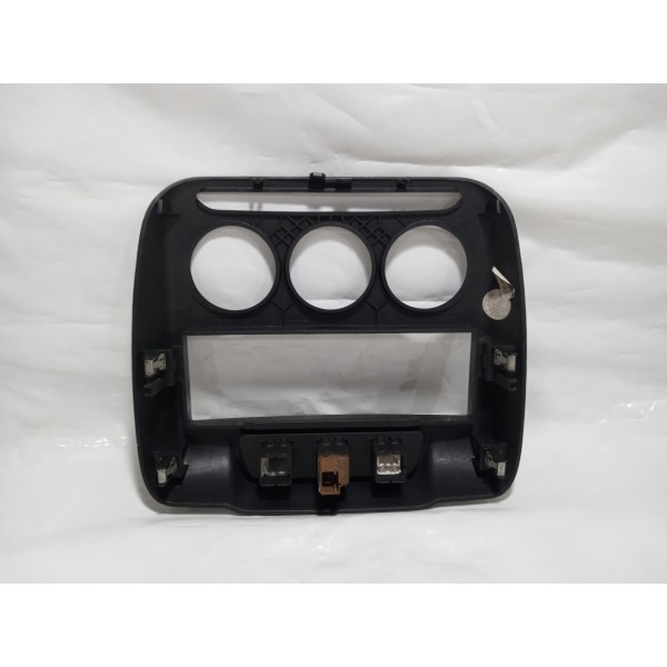 Moldura Painel Central Botão Alerta Citroen C3 2013