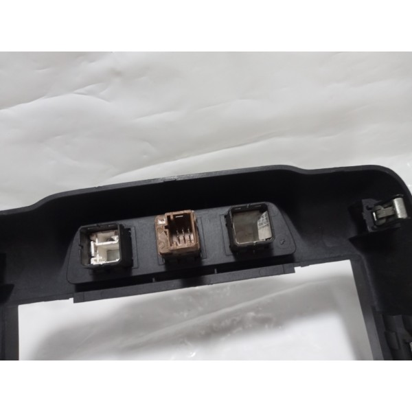 Moldura Painel Central Botão Alerta Citroen C3 2013