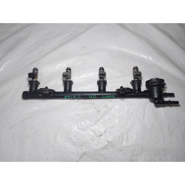 Flauta Com Bicos De Injeção Ford Ka 1.0 Zetec 2004