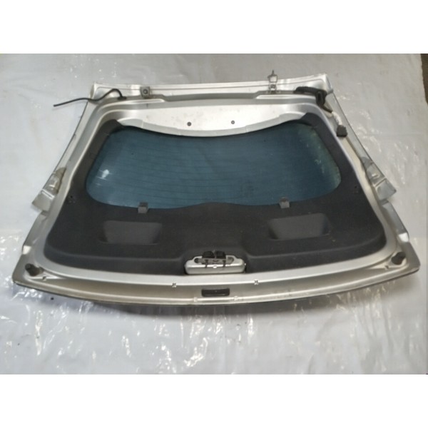 Capô Tampa Traseira Com Vidro Vigia Citroen C3 2013 Usado Prateado