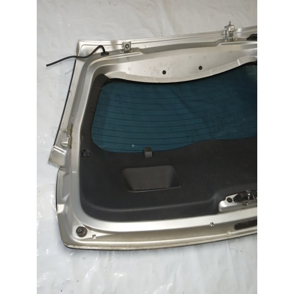 Capô Tampa Traseira Com Vidro Vigia Citroen C3 2013 Usado Prateado