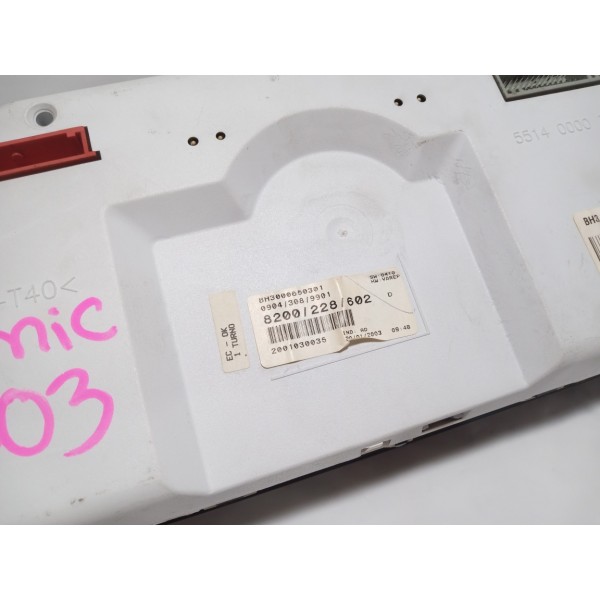 Painel Instrumento Renault Scenic 2003 Automatica