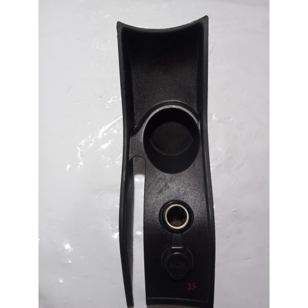 Moldura Porta Copo Acendedor Cigarro Citroen C4 Pallas 2010