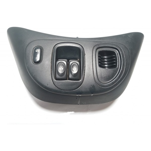 Moldura Do Console Central Botão Vidro Renault Scenic 2000