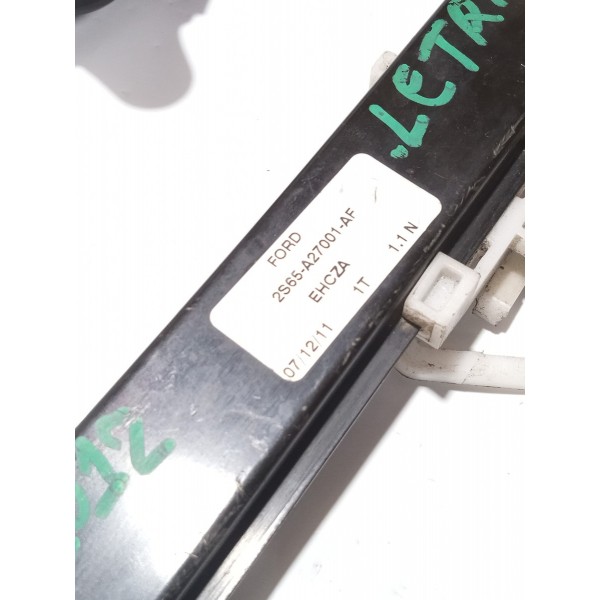 Máquina De Vidro Manual Traseira Esquerda Ford Fiesta 2012