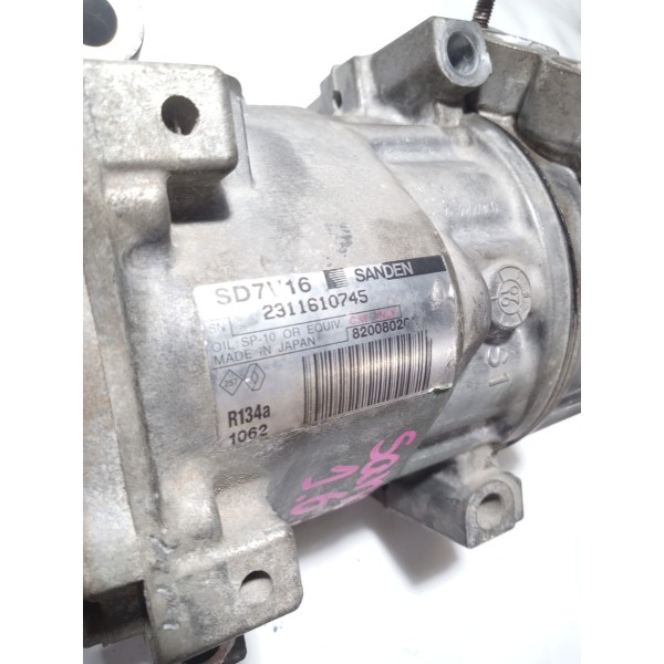 Compressor Ar Condicionado Renault Sandero 1.6 2008