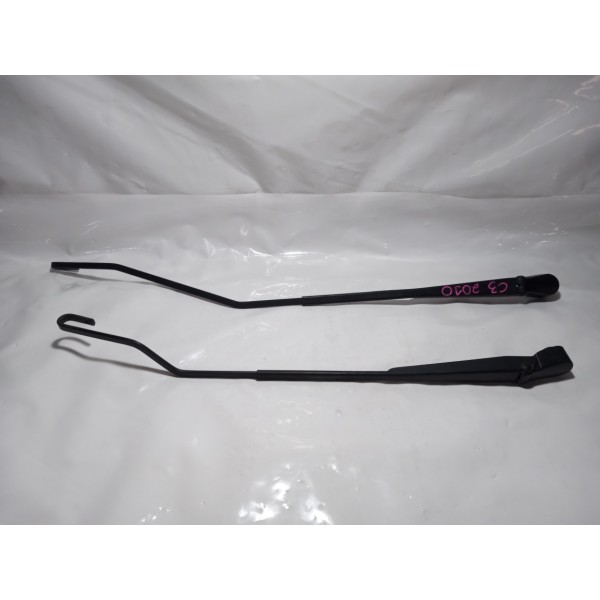 Braço Limpador Parabrisa Citroen C3 2010 Par Direito