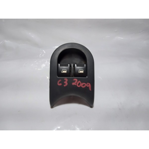 Botão Vidro Elétrico Dianteiro Citroen C3 2009