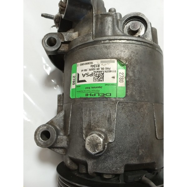 Compressor Ar Condicionado Citroen C3 2009 Peugeot 207 Usado