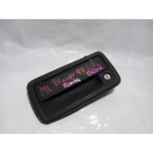 Maçaneta Externa Porta Dianteira Esquerda Gm Blazer 1998 Dianteira