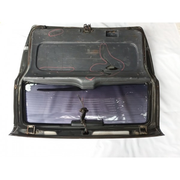 Tampa Traseira Completa Fiat Palio Weekend 98 2000 Usado Preto