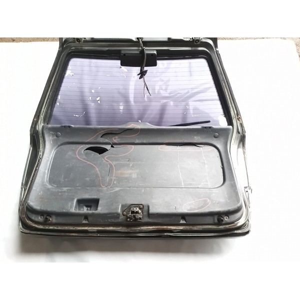 Tampa Traseira Completa Fiat Palio Weekend 98 2000 Usado Preto