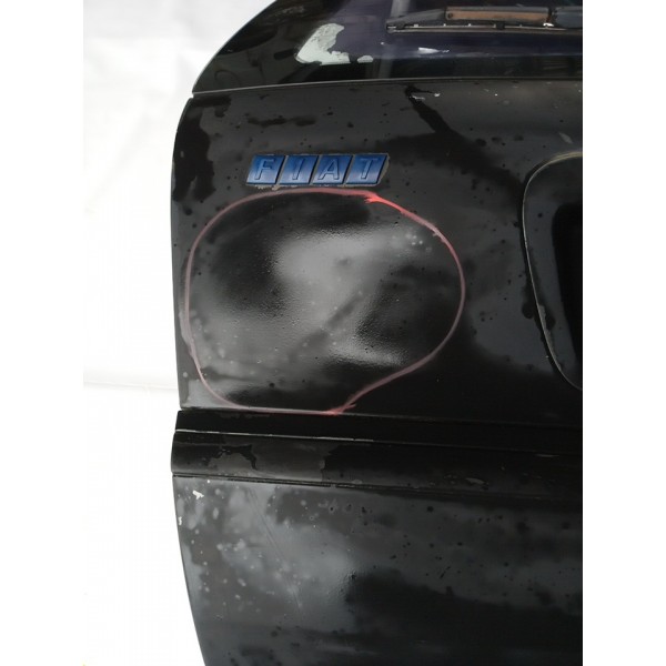 Tampa Traseira Completa Fiat Palio Weekend 98 2000 Usado Preto