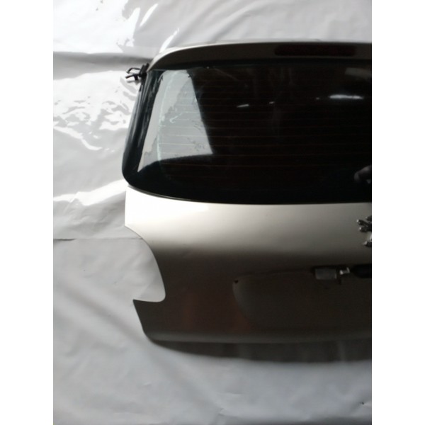Tampa Traseira Com Vidro Peugeot 207 Usado  Cinza