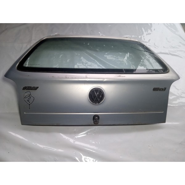 Tampa Traseira Com Vidro Vw Gol Bola 1999 Usado  Cinza