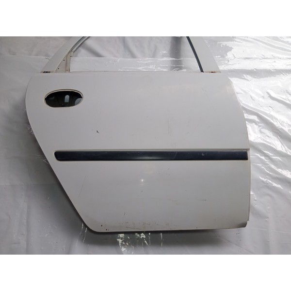 Porta Traseira Direita Gm Meriva 2008 4p Usado Traseira Direito Branco