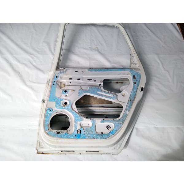Porta Traseira Direita Gm Meriva 2008 4p Usado Traseira Direito Branco