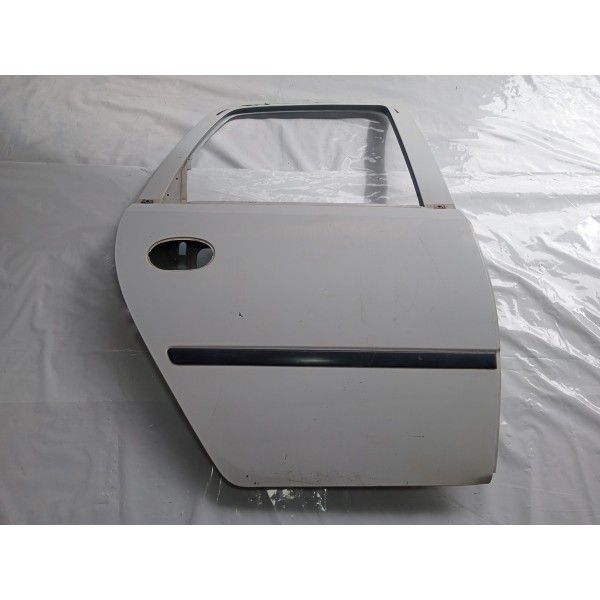 Porta Traseira Direita Gm Meriva 2008 4p Usado Traseira Direito Branco