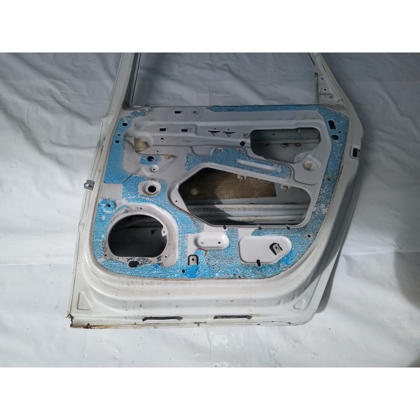 Porta Traseira Direita Gm Meriva 2008 4p Usado Traseira Direito Branco