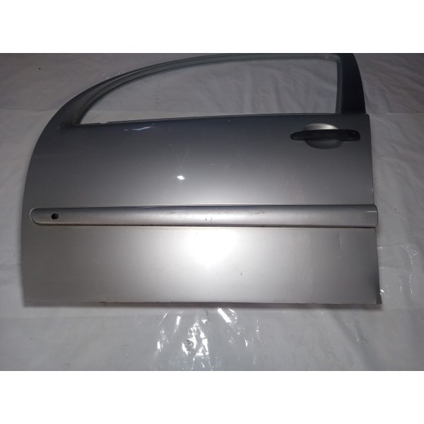 Porta Dianteira Esquerda Citroen C3 2009 4p Usado  Dianteira Esquerda Cinza