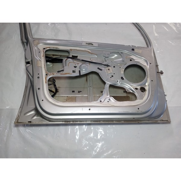 Porta Dianteira Esquerda Citroen C3 2009 4p Usado  Dianteira Esquerda Cinza