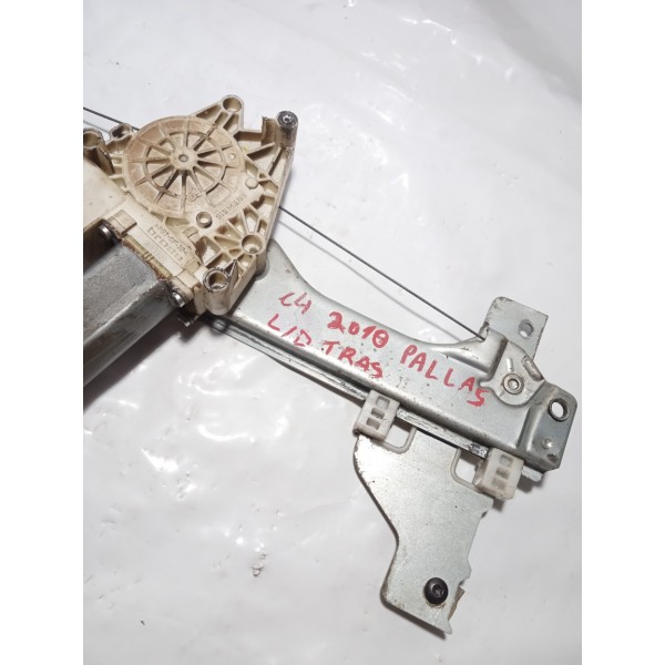 Máquina De Vidro Traseira Direita Citroen C4 Pallas 2010
