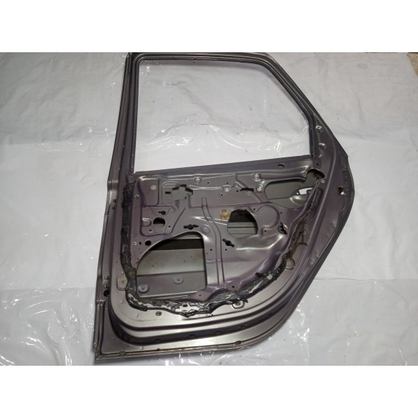 Porta Renault Scenic 1999 Traseira Direita Usado  Traseira Direita Verde