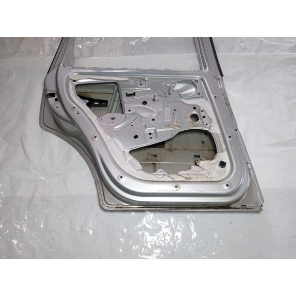 Porta Traseira Esquerda Citroen C3 4p 2006 Usado Traseira Esquerda Cinza